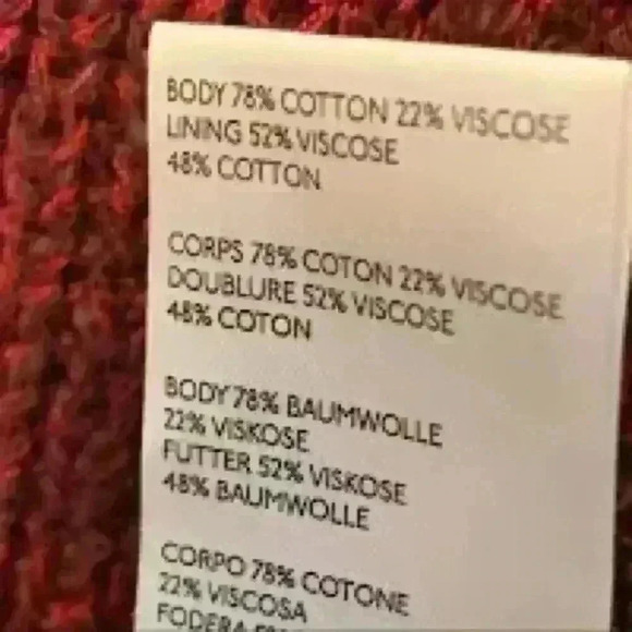 Free People maroon Waterfall Knit swing crew neck Dress with slip size Small - Picture 4 of 15